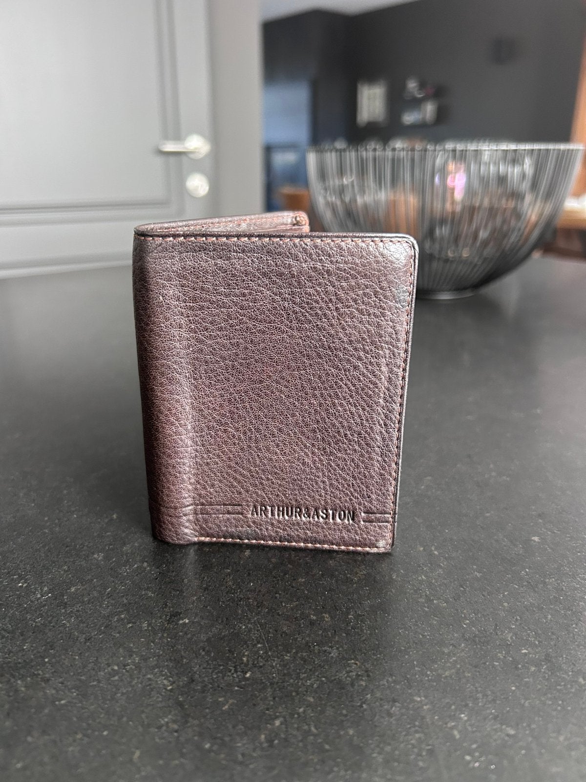 Portefeuille Arthur & Aston pour homme, Enlèvement ou Envoi, Comme neuf, Brun, Cuir