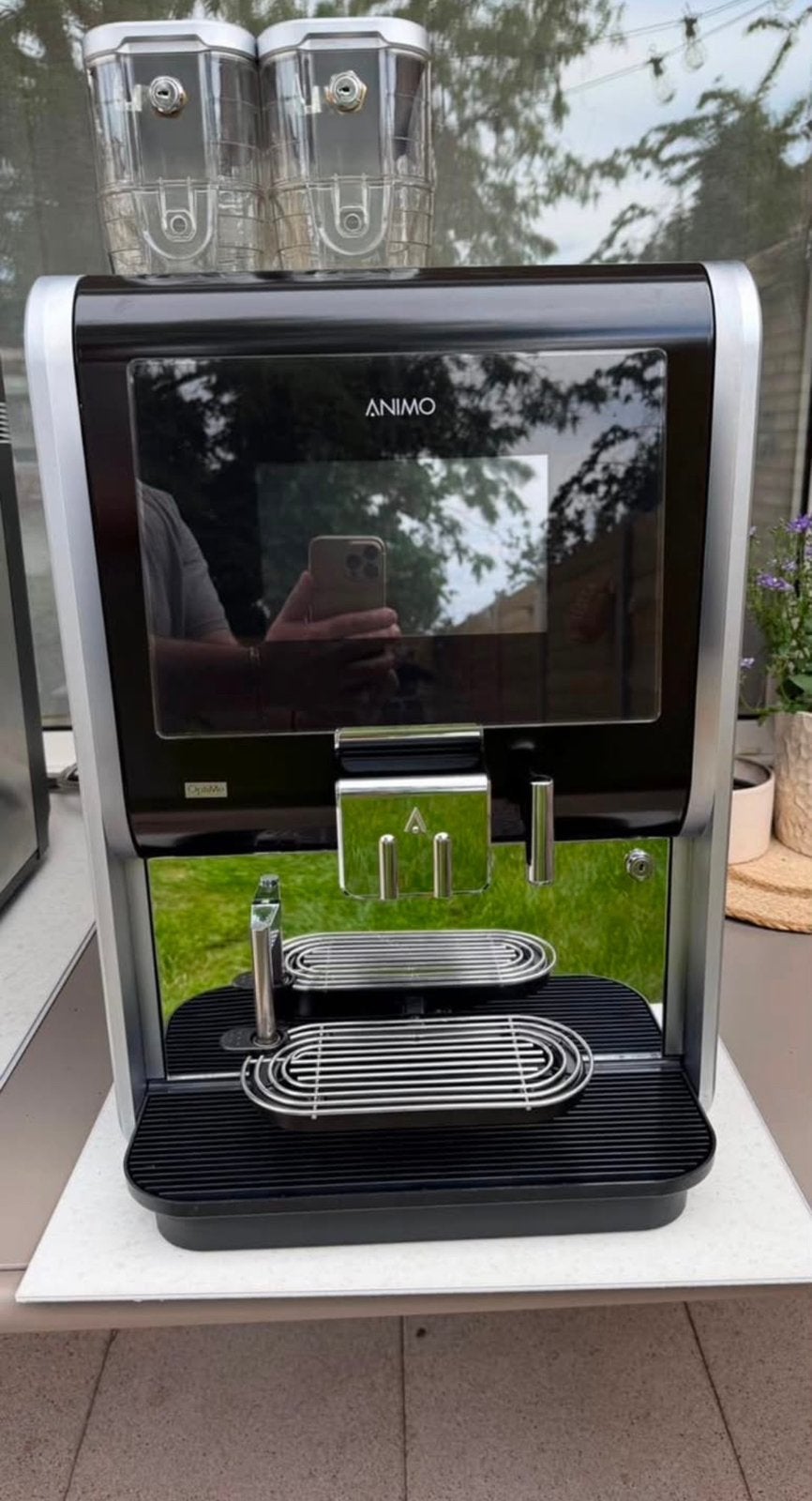 Animo OptiMe 22 Professioneel Koffiemachine, Ophalen, Zo goed als nieuw, Koffiemachine