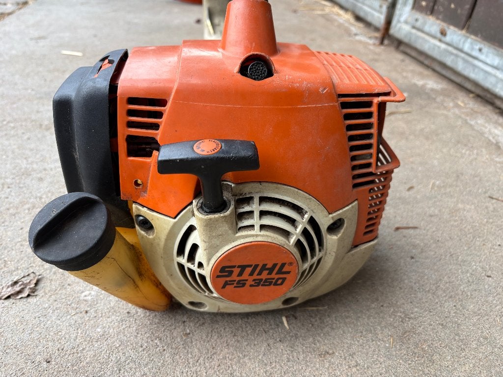 Stihl FS 350 Prof Bosmaaier - Start wel /  opknapper, Jardin & Terrasse, Débroussailleuses, Enlèvement, Utilisé, Essence, Stihl