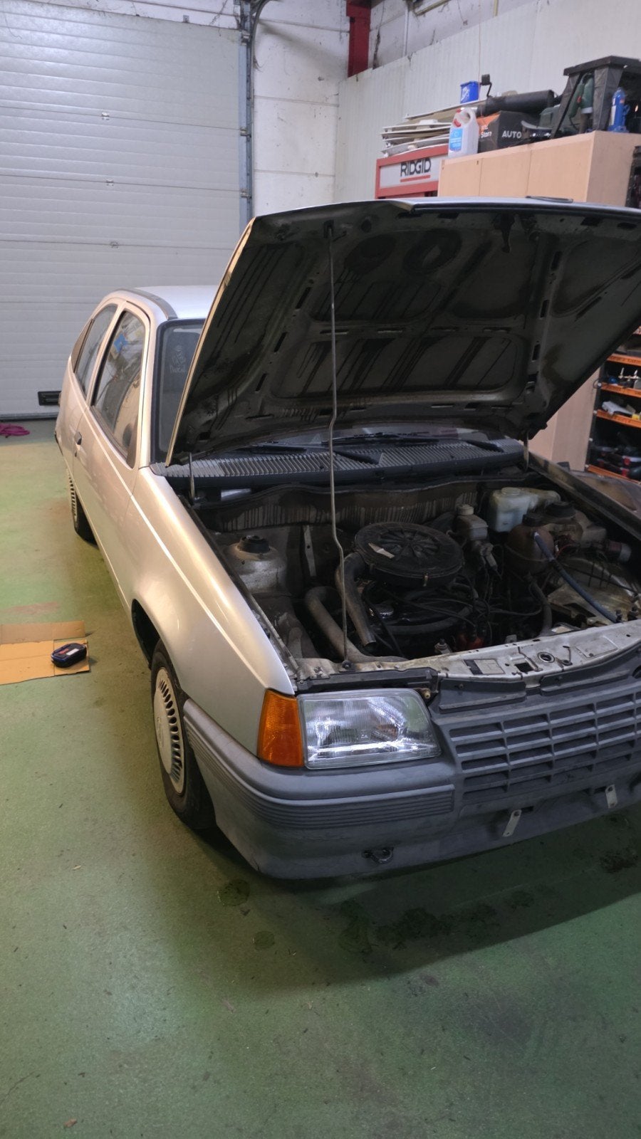 Kadett e 1.2 s in onderdelen te koop, Ophalen