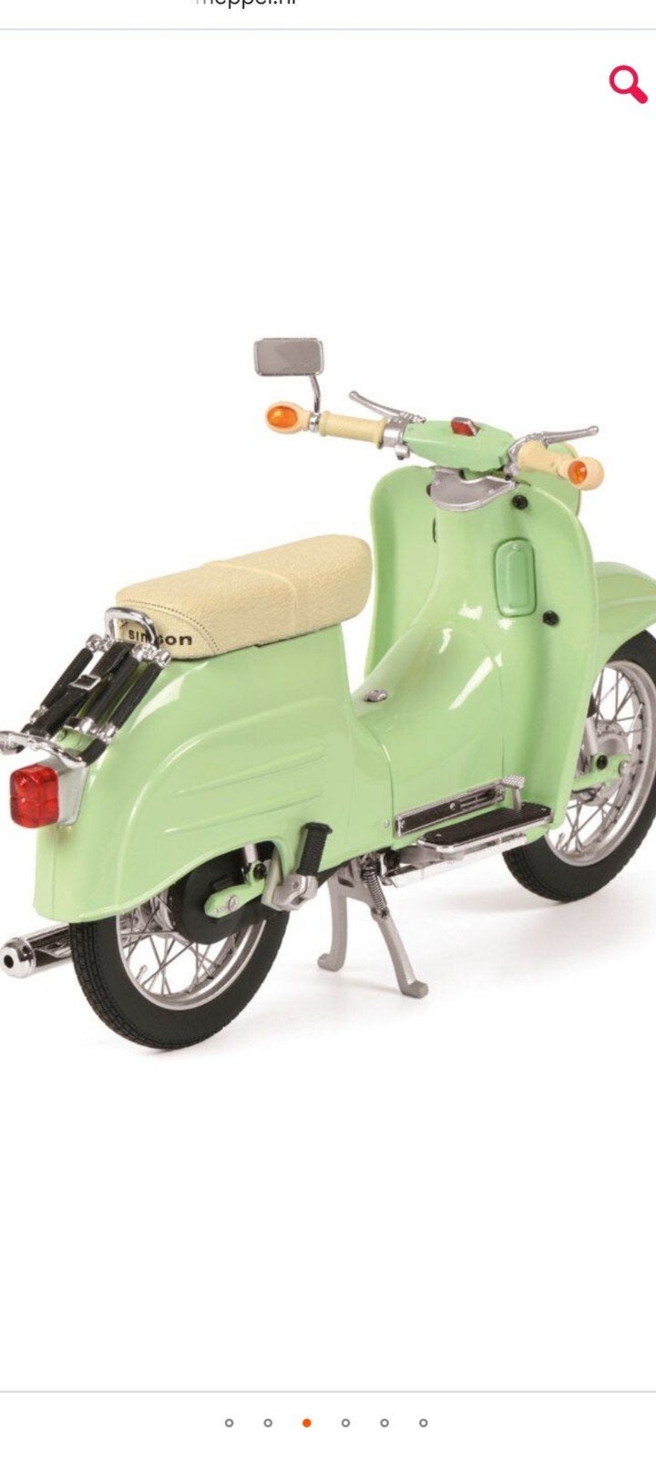 Gezocht simson schwalbe, Ophalen