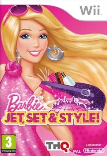 Barbie Jet, Set & Style, Gebruikt, 1 speler, Ophalen of Verzenden, Vanaf 3 jaar