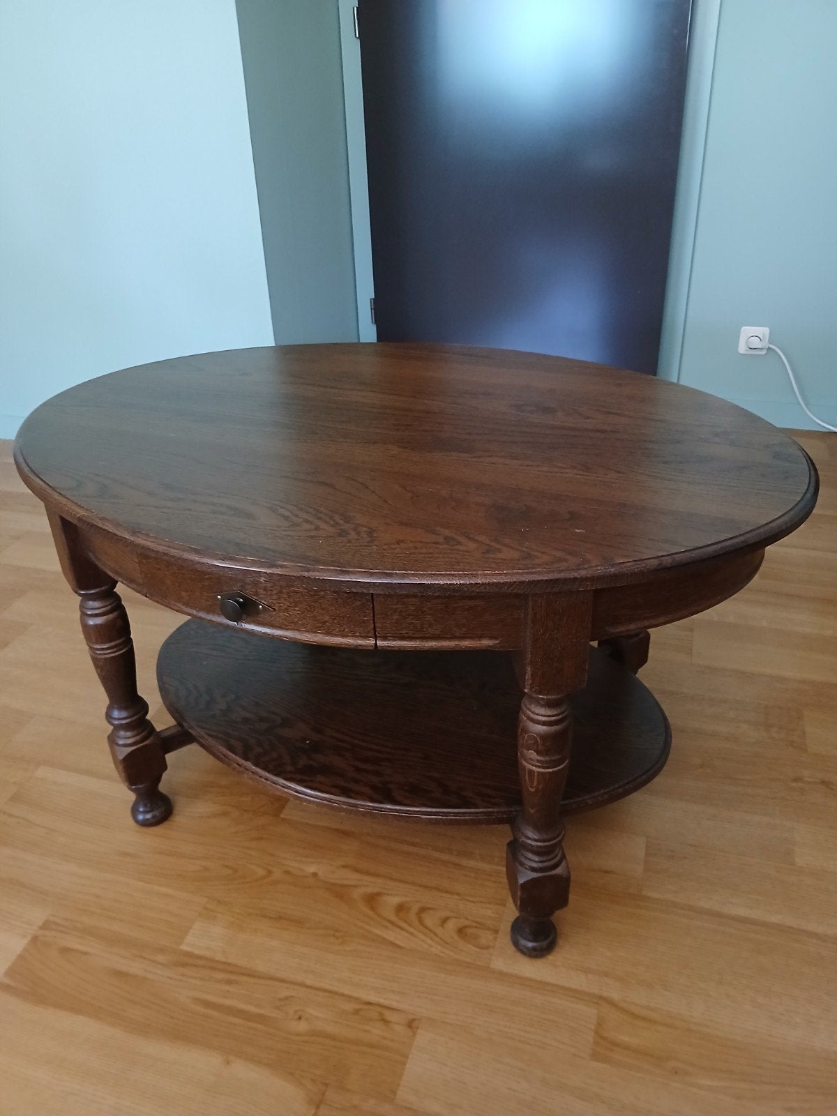 salontafel, Huis en Inrichting, Ophalen, 50 – 75, 50 tot 100 cm, Eikenhout