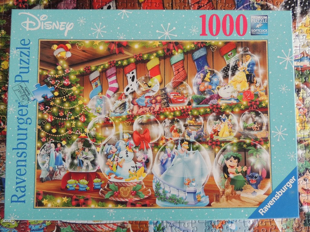 Puzzle 1000 pièces - Disney - Boules à neige, Enlèvement, Puzzle