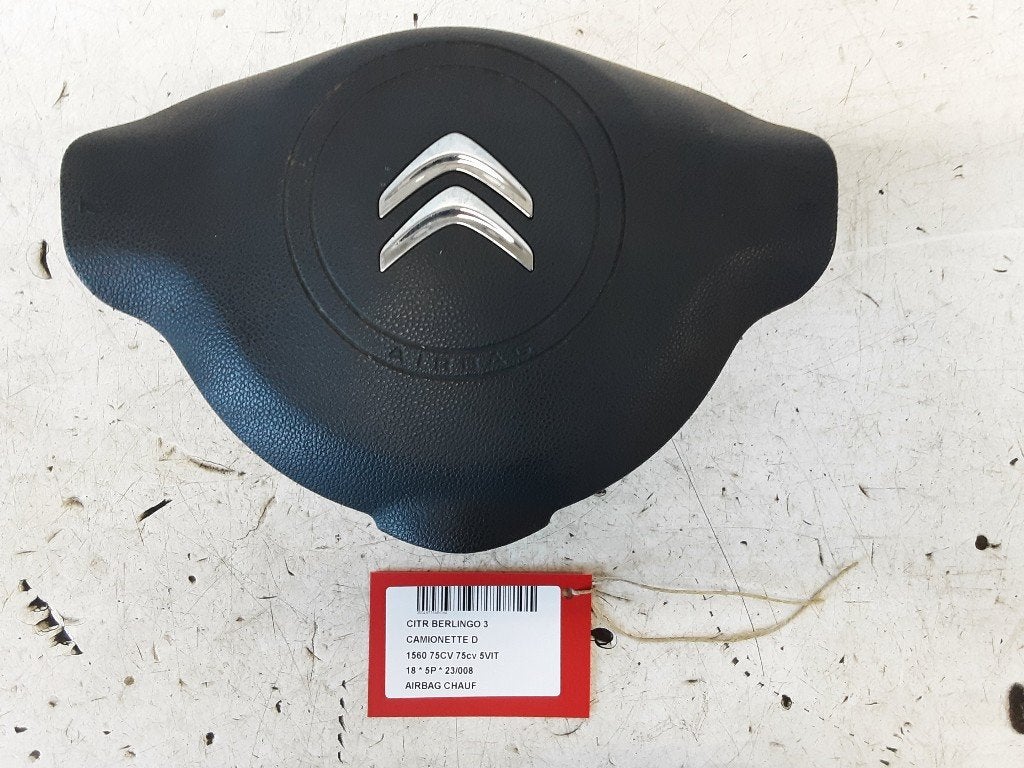 AIRBAG STUUR Citroën Berlingo (967731462D), Gebruikt, Citroën, Mevr. I. Hauben, Rue de l'Espoir 34 34
4030  GRIVEGNÉE, BE