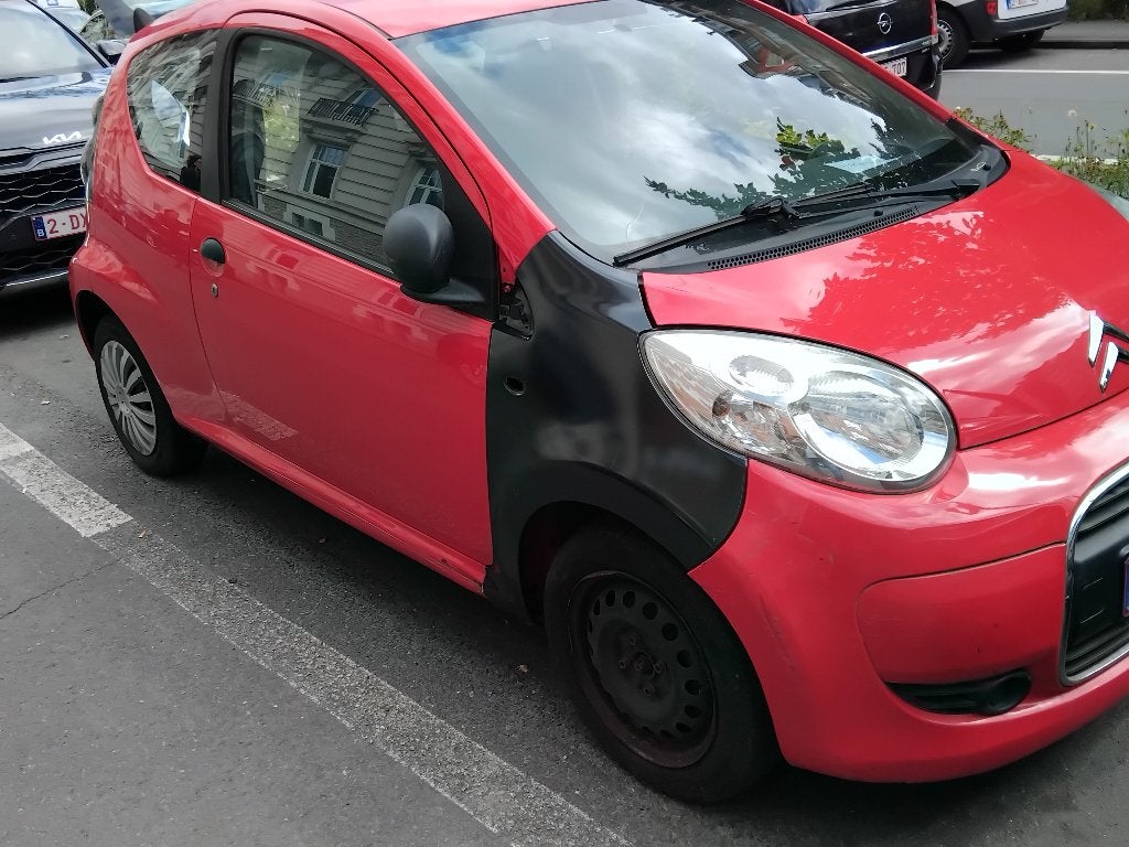Citroën C1 Essence 2007., Auto's, Citroën, Particulier, C1, Benzine, Euro 4, 3 deurs, Handgeschakeld, Rood, Zwart