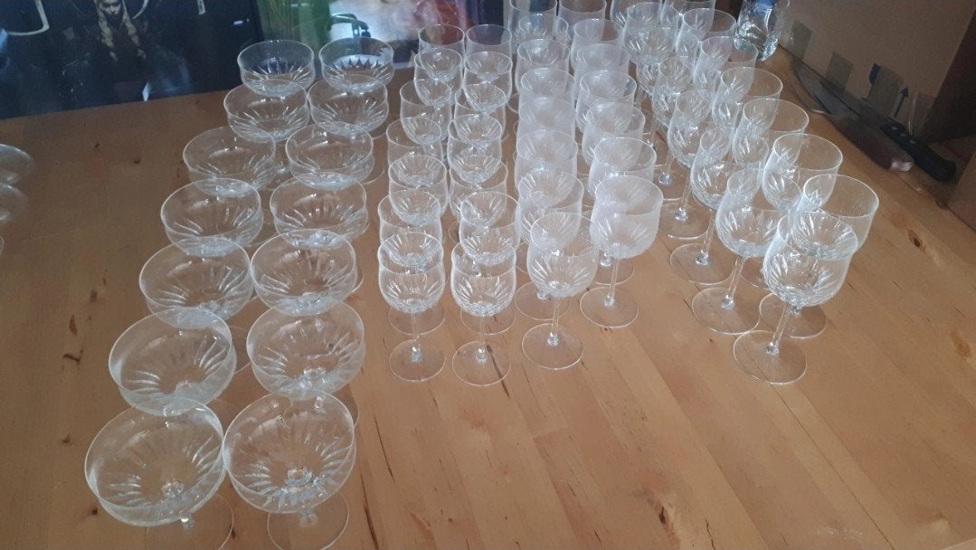 Service complet de verres à champagne/vin/eau Villeroy&Boch, Enlèvement ou Envoi, Comme neuf, Service complet