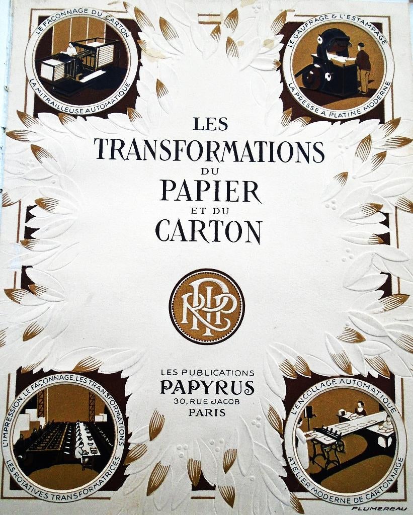 Les Transformations du Papier et du Carton - 1926/Collectif, Boeken, Overige Boeken, Gelezen, Ophalen of Verzenden