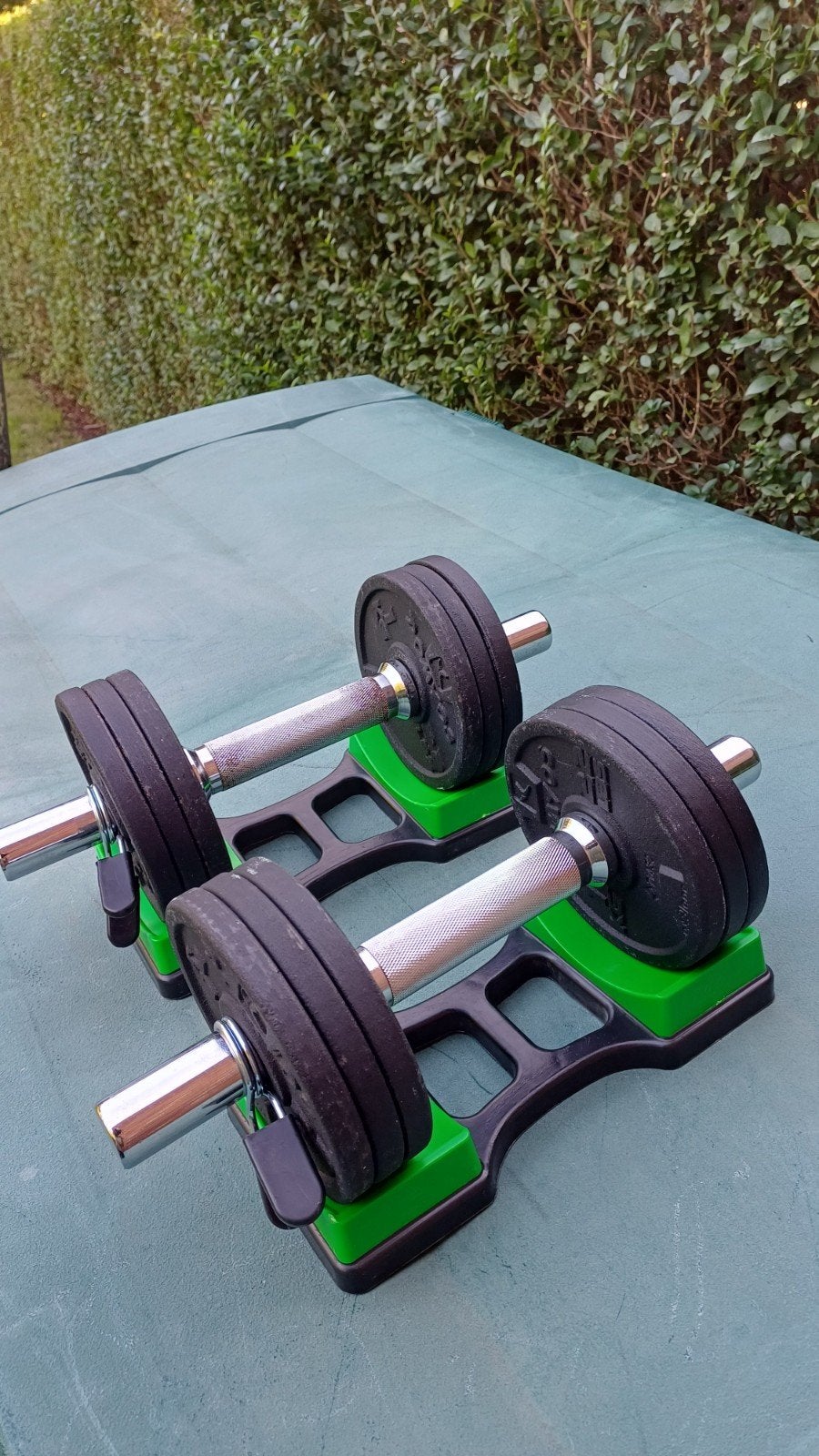 Dumbbell houders, Sports & Fitness, Enlèvement ou Envoi
