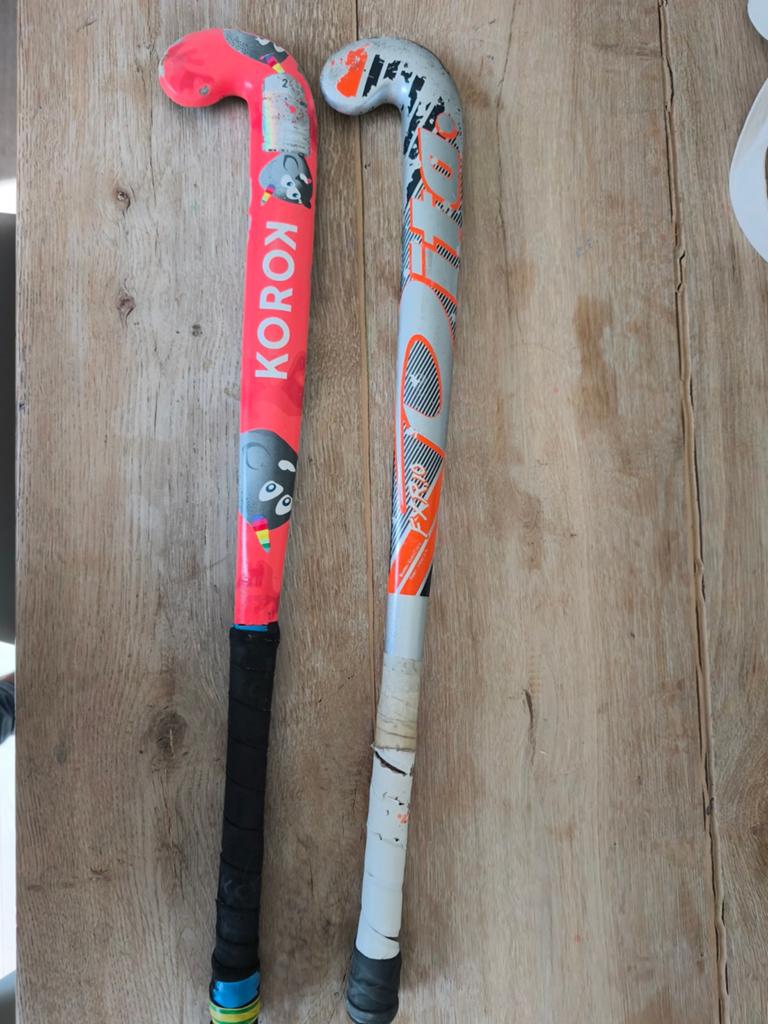 Stick hockey enfant 60 cm de 4 a 6 ans, Sport en Fitness, Hockey, Ophalen, Stick