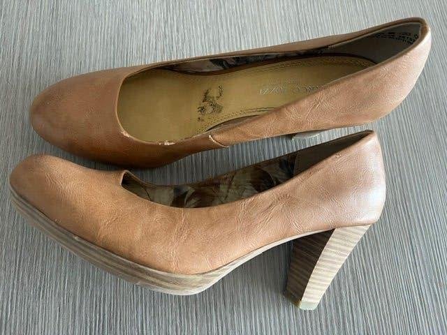Bruine pumps, Pumps, Bruin, Marco Tozzi, Ophalen of Verzenden