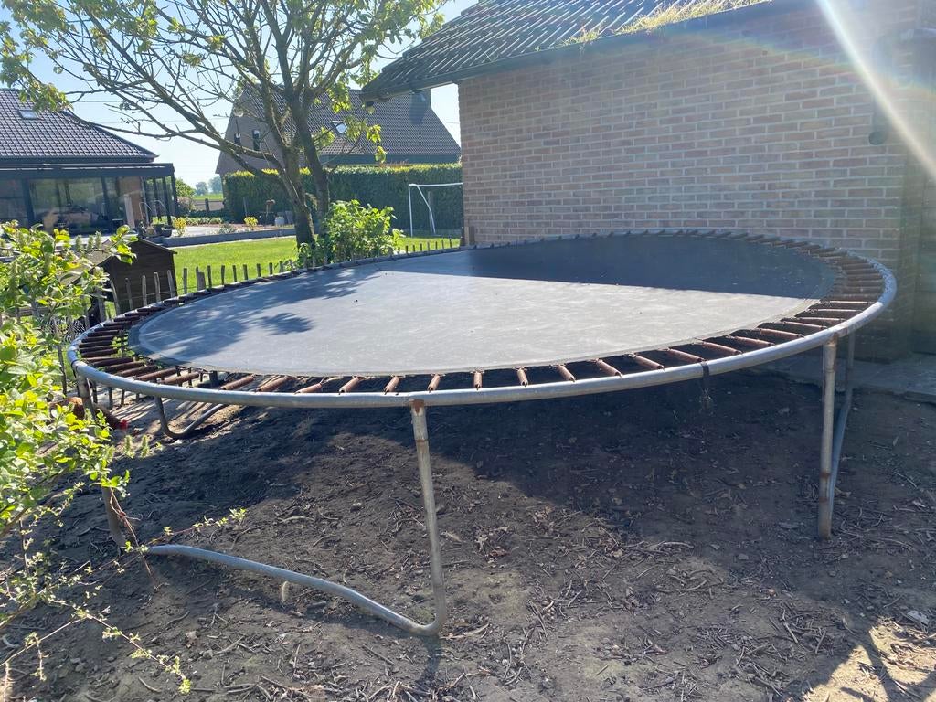 Grote Trampoline Gratis (afhalen), Ophalen, Gebruikt