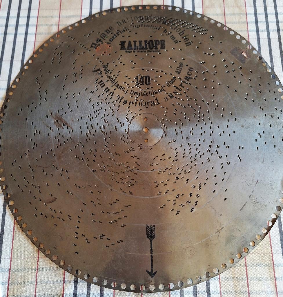 muziekplaten voor KALIOPE ", Ophalen of Verzenden, Zo goed als nieuw, Overige formaten, Europees
