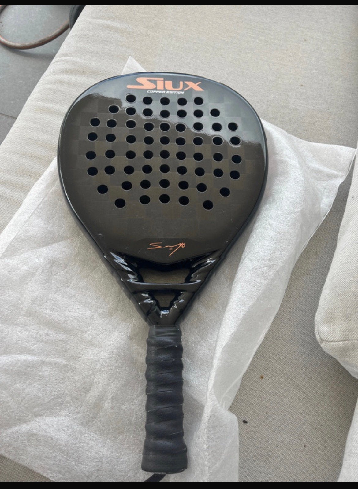 Siux padelracket, Sports & Fitness, Enlèvement, Comme neuf, Raquette de padel
