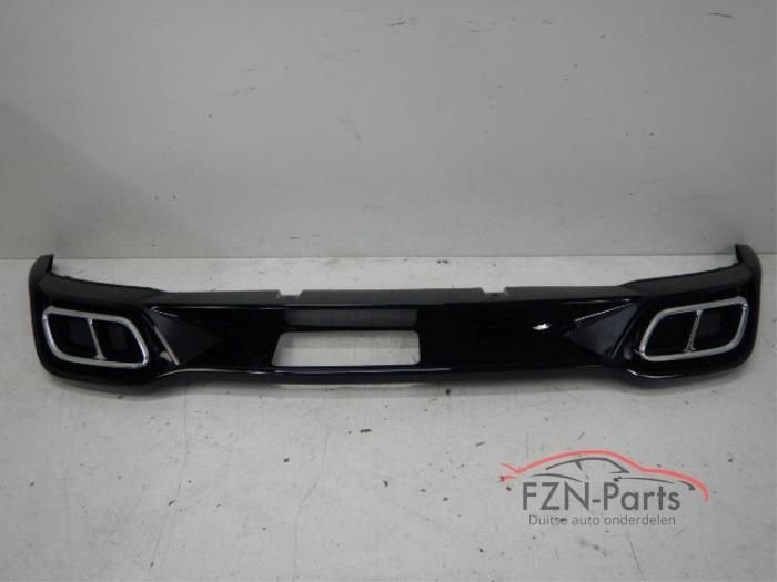 VW Golf 8 R-Line Diffuser Onderlip Hoogglans Zwart, Ophalen of Verzenden, Nieuw, Achter, Bumper