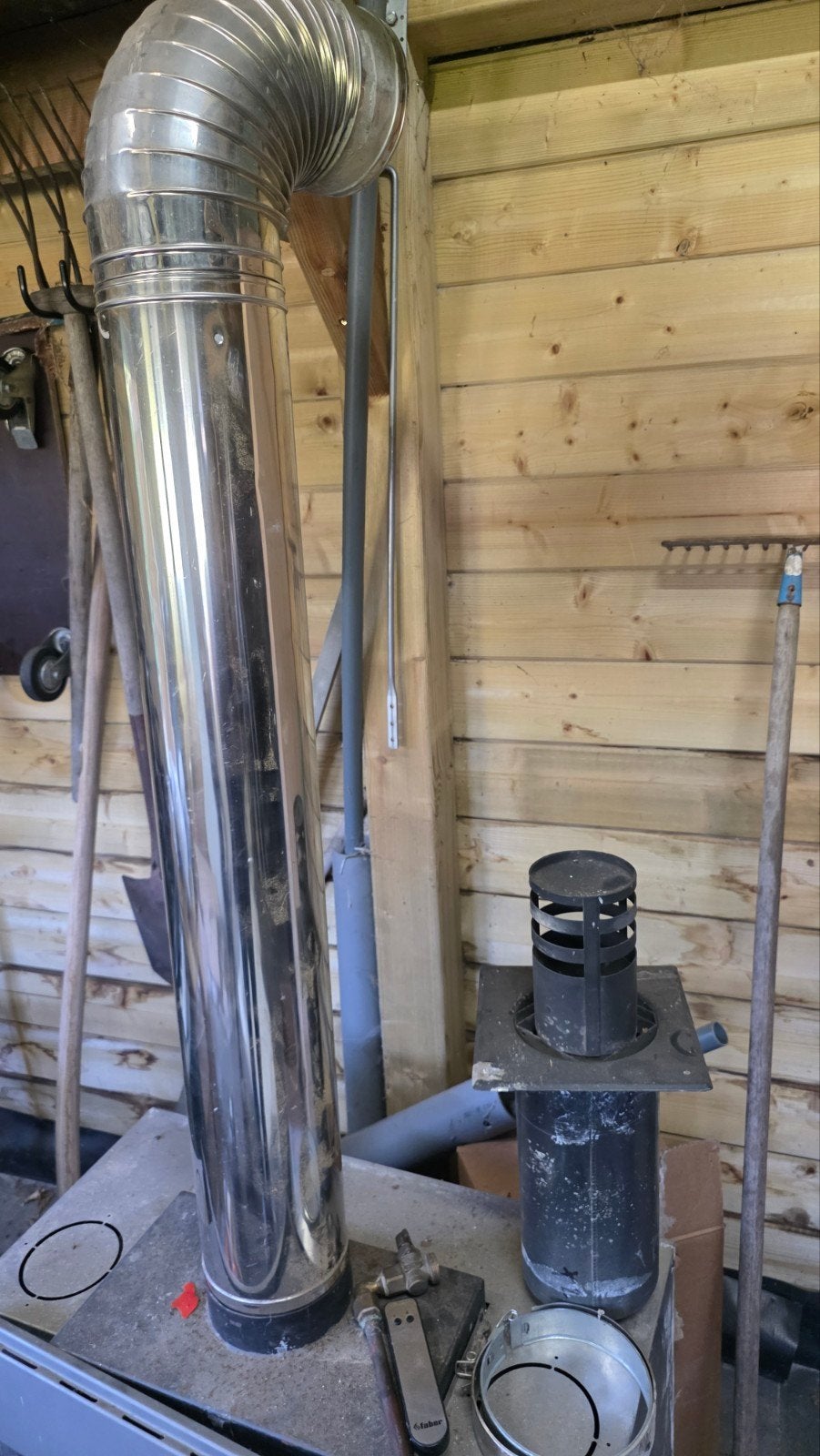 faber gashaard, Ophalen, Gebruikt, Gas, Wand