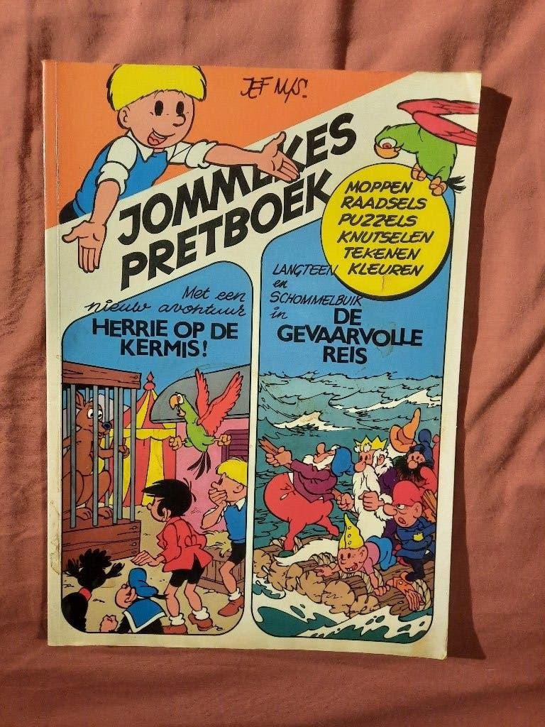 Jommekes spelboek (pretboek), Eén stripboek, Ophalen of Verzenden, Gelezen