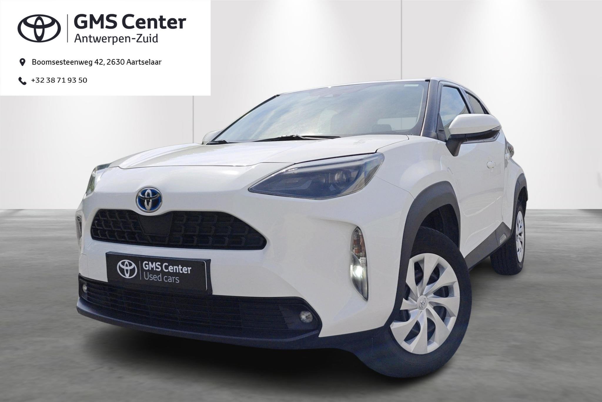 Toyota Yaris Cross 1.5 VVT-ie Hybrid 85kW Dynamic CVT - incl, Auto's, Stof, 116 pk, Wit, 5 zetels