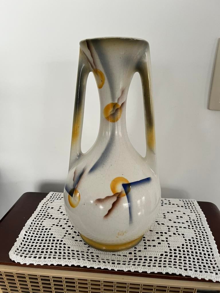 Art deco vaas van Wasmuel AMC, Ophalen of Verzenden