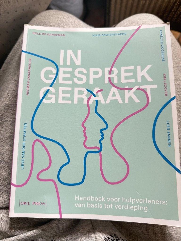 In gesprek geraakt, Enlèvement ou Envoi, Neuf, Enseignement supérieur professionnel