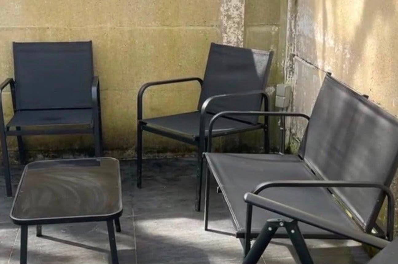 Tuinmeubelen perfecte staat, Ophalen of Verzenden, Zo goed als nieuw, Metaal