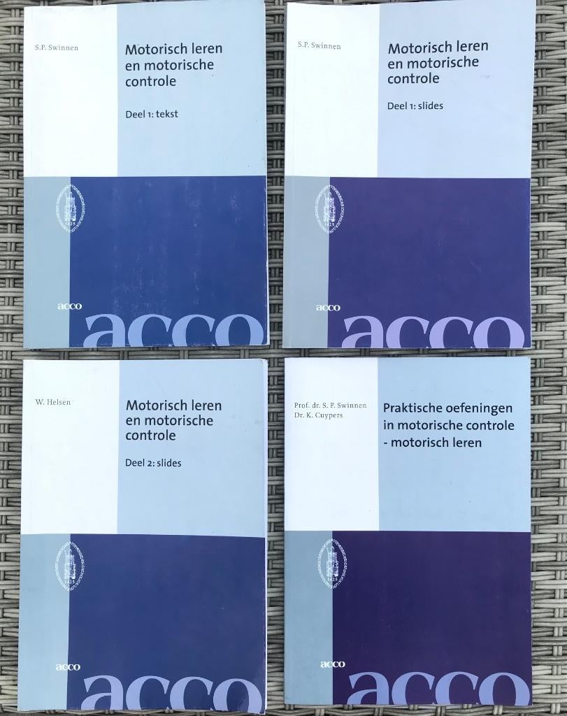 STUDIEBOEKEN - Motorisch Leren en Motorische Controle, Boeken, Ophalen of Verzenden, Gelezen, Hoger Onderwijs, Prof. Dr. Stephan Swinnen