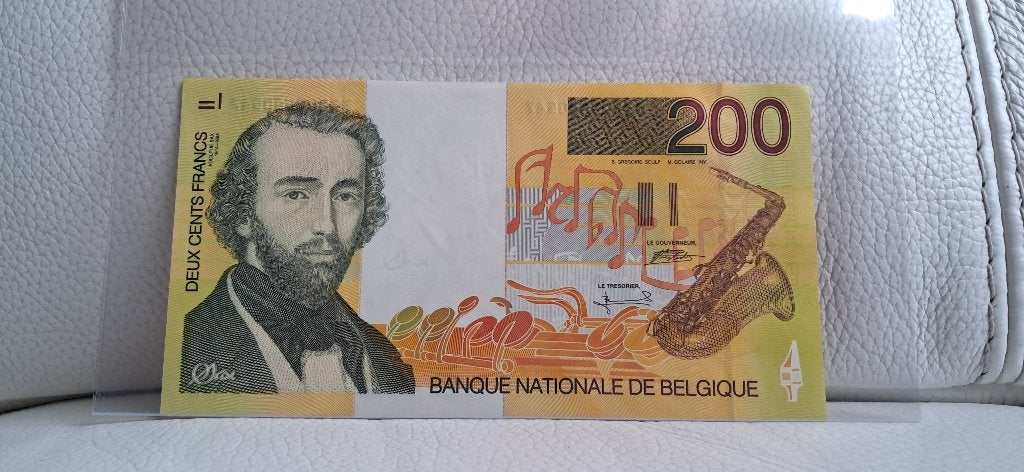 Billet de 200 francs Adolphe Sax - FDC, Envoi, Billets en vrac
