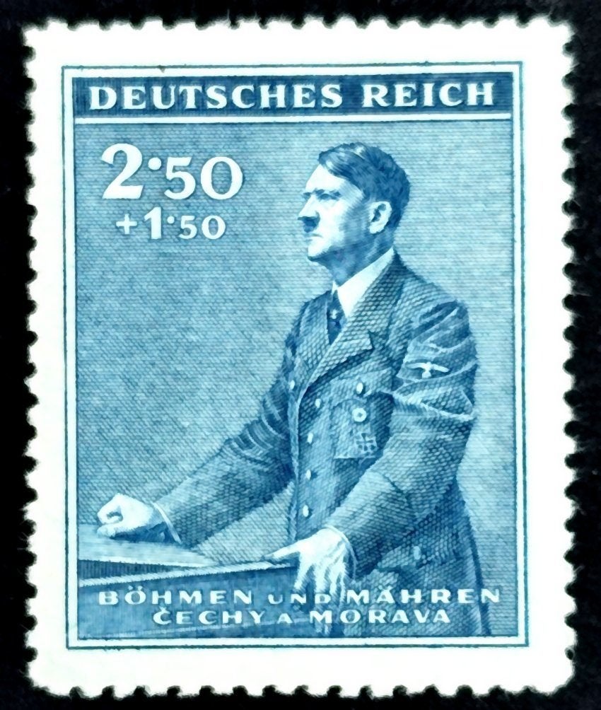 DR:Bohemen & Moravië:53ste verjaardag A.Hitler 1942 POSTFRIS, Ophalen of Verzenden, Overige periodes, Postfris