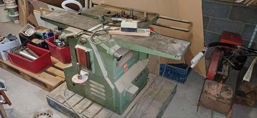 Combine 3 fasen Simar PM260, Enlèvement
