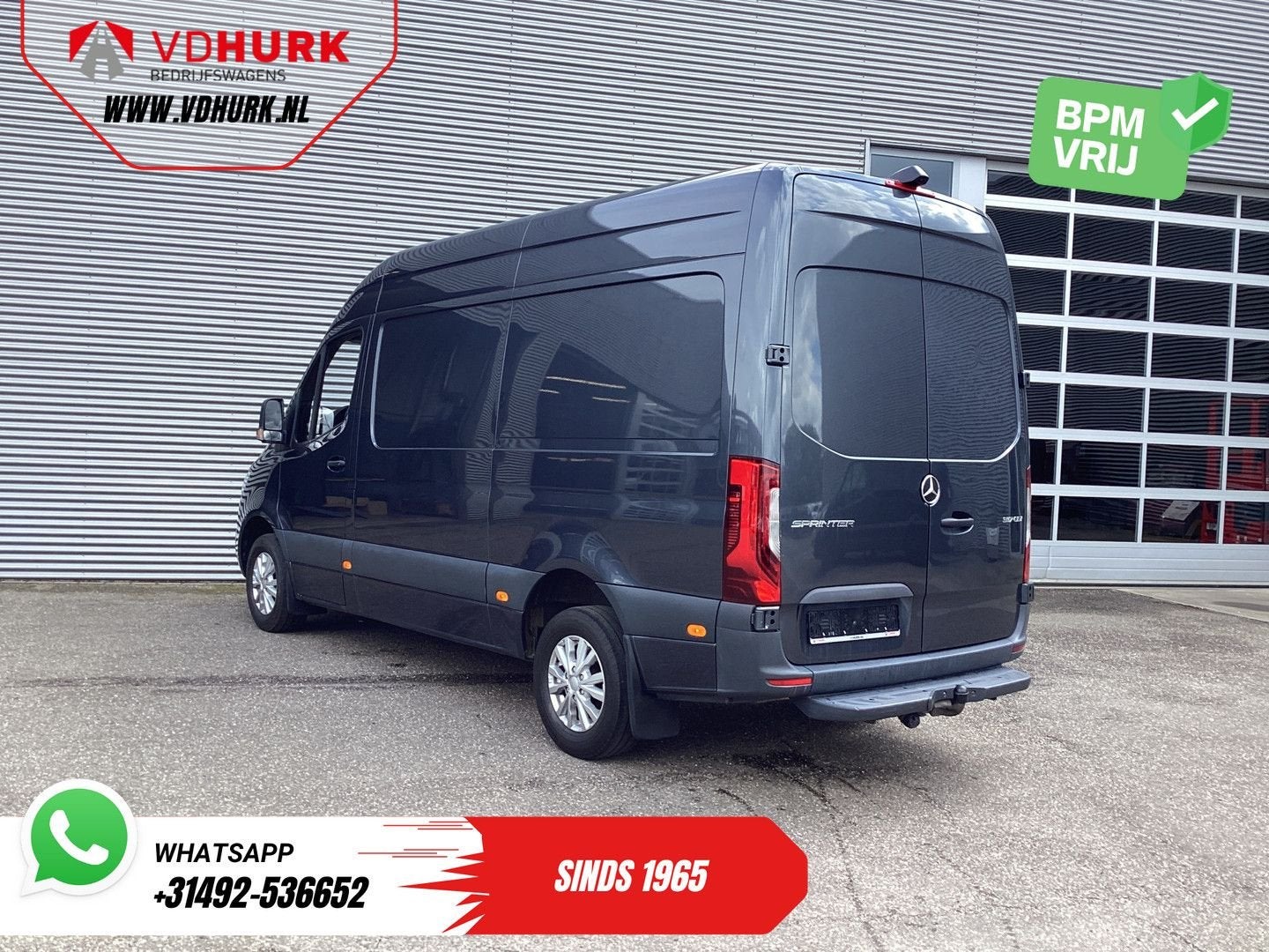Mercedes-Benz Sprinter 317 CDI Aut. L2H2 LED/ Adapt.Cruise/, Automaat, Electronic Stability Program (ESP), Mercedes-Benz, Bedrijf
