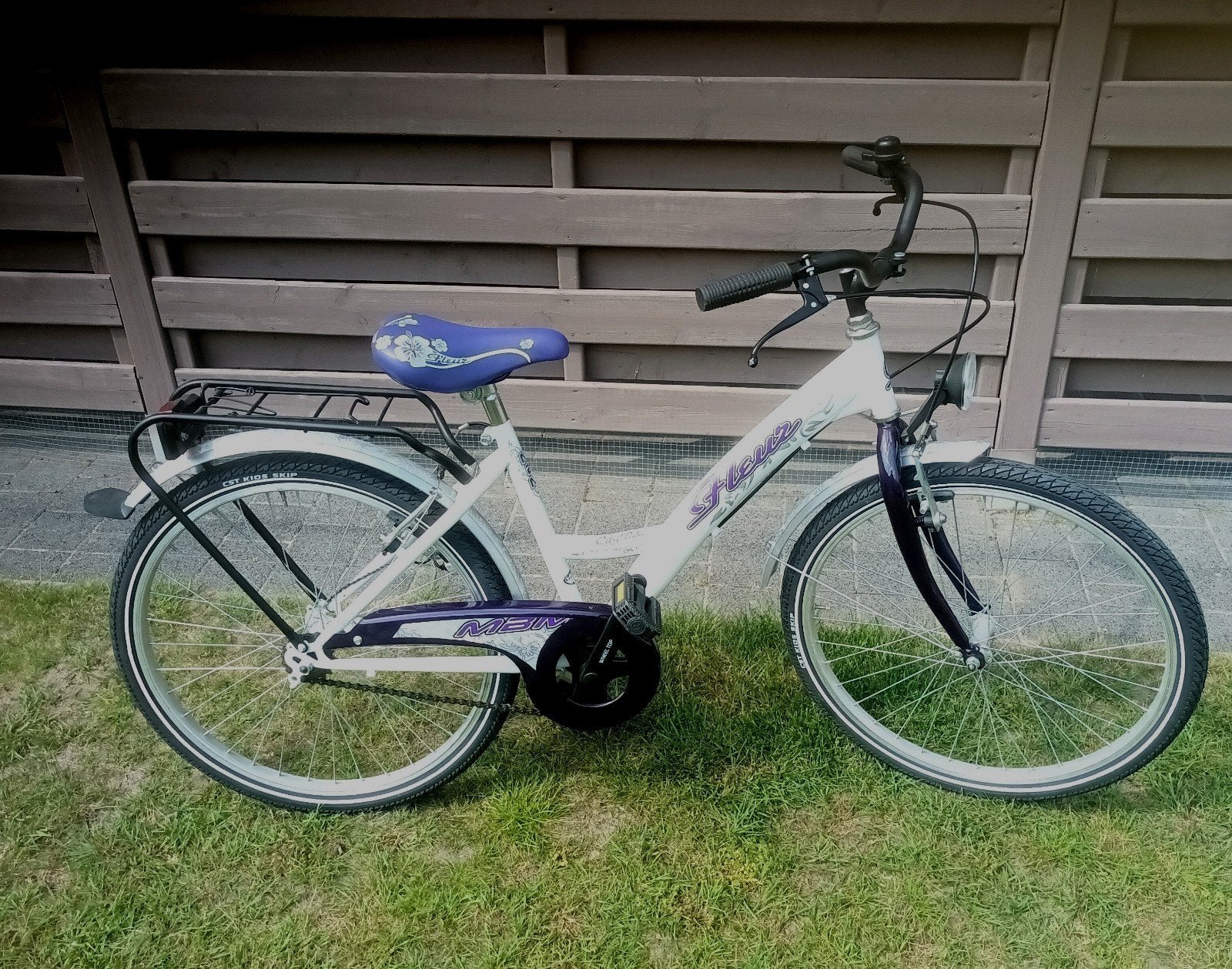 Meisjesfiets 24" FLEUR, Ophalen, 24 inch, Velgrem, Nieuw