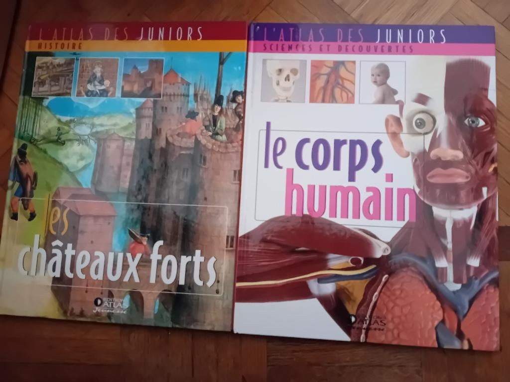 L atlas des juniors le corps humain les châteaux forts, Enlèvement ou Envoi