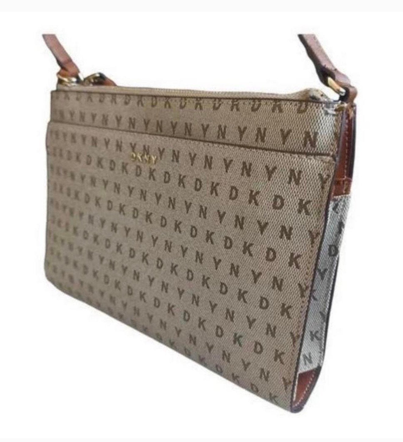 Sac à bandoulière DKNY Bryant Park TZ en 1 nouveau, Bijoux, Sacs & Beauté, Porte-monnaie & Portefeuilles, Neuf, Beige, Enlèvement ou Envoi