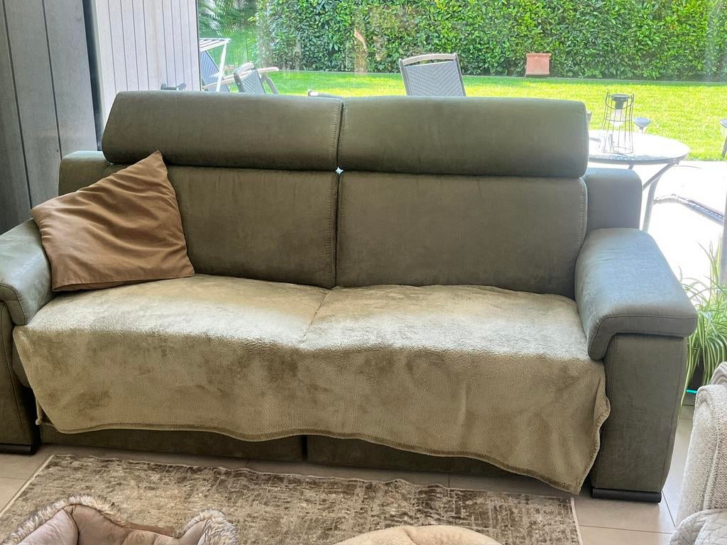 2 salon zetels met relax, ook afzonderlijk te koop, Huis en Inrichting, Ophalen, Zo goed als nieuw