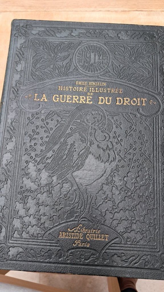 HISTOIRE ILLUSTREE DE LA GUERRE DU DROIT, Avant 1940, Général, Enlèvement, Utilisé