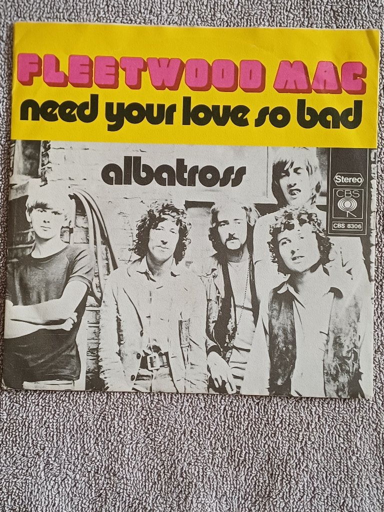 Fleetwood Mac – Albatross  1973, Enlèvement ou Envoi, Autres formats, Housse de protection extérieure, Comme neuf