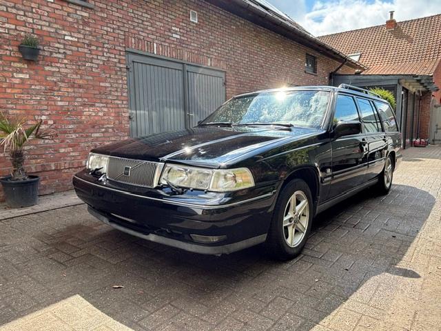 Volvo V90 3.0 Benzine bouwjaar 1997 met 7 zitplaatsen, Auto's, Volvo, Automaat, V90, Beige, Leder