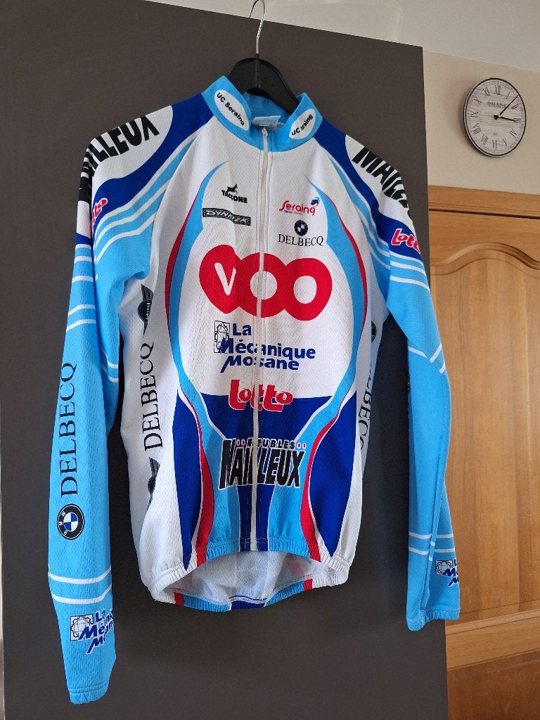 Maillot VTT manches longues, Vélos & Vélomoteurs, S, Vêtements d'extérieur, Comme neuf, Enlèvement