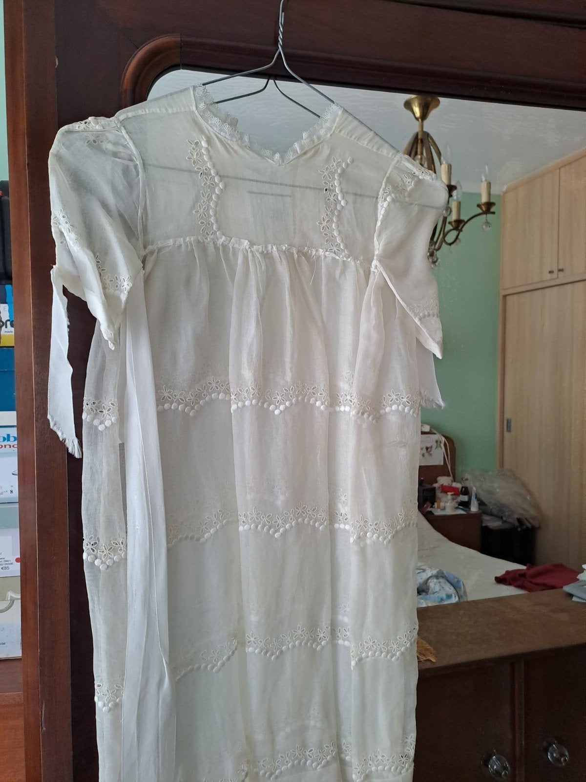 robe de baptême rétro, Antiquités & Art, Antiquités | Vêtements et Textile, Enlèvement