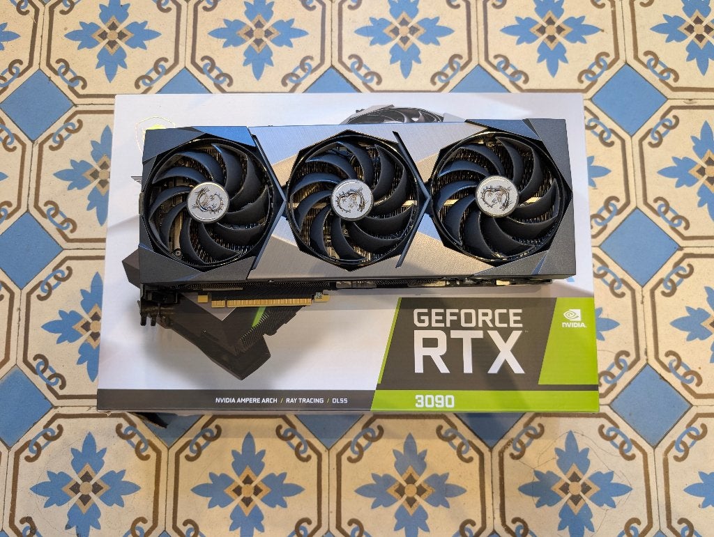 MSI GeForce RTX 3090 SUPRIM X 24G, Enlèvement ou Envoi, GDDR6, Comme neuf, HDMI