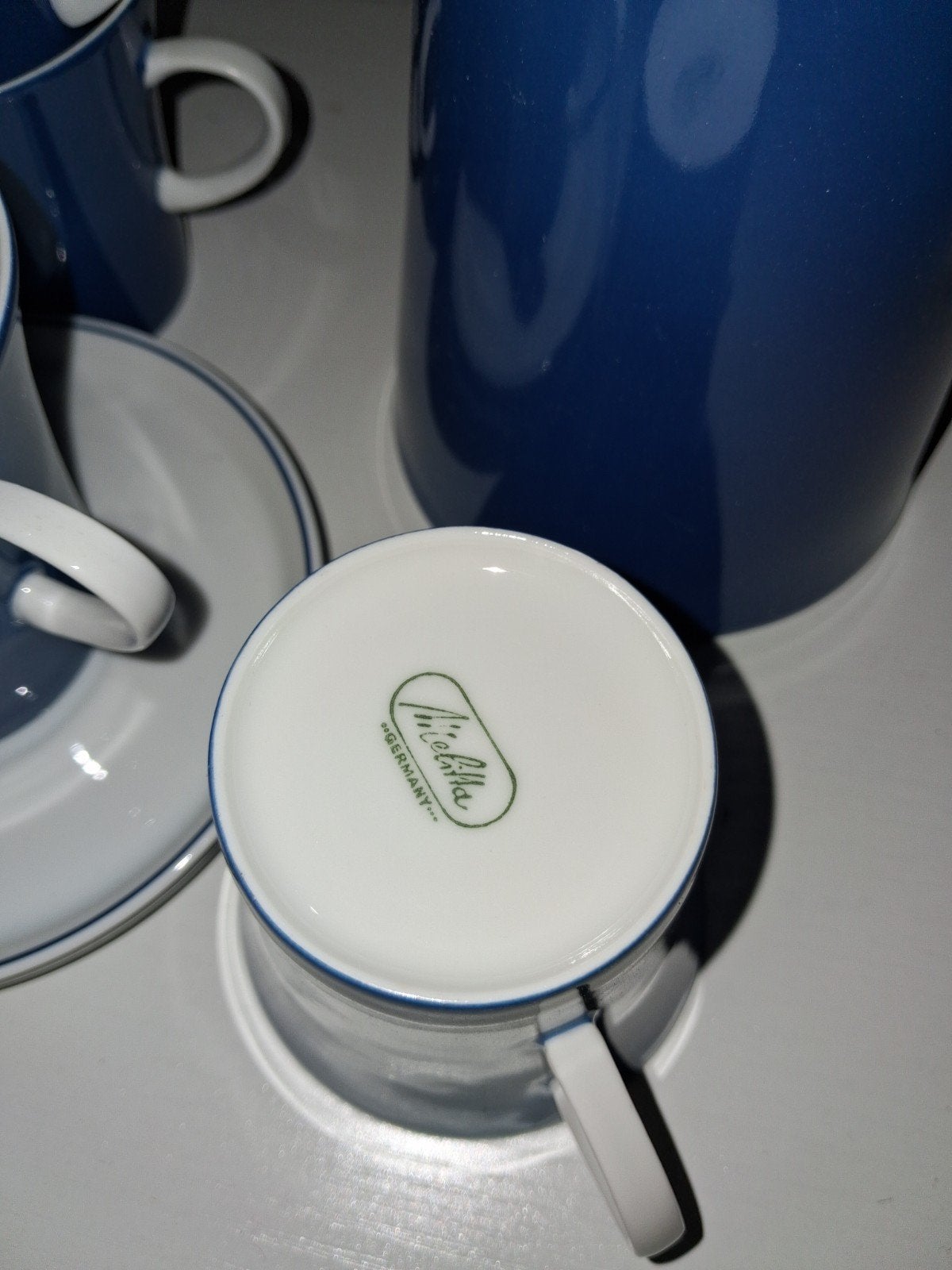 service de café Melitta, Enlèvement