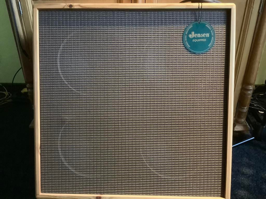 Guitar Cabinet Tube Town Cab - 4x10 Jensen P10 Q - 8 ohm -, Musique & Instruments, Enlèvement, Comme neuf