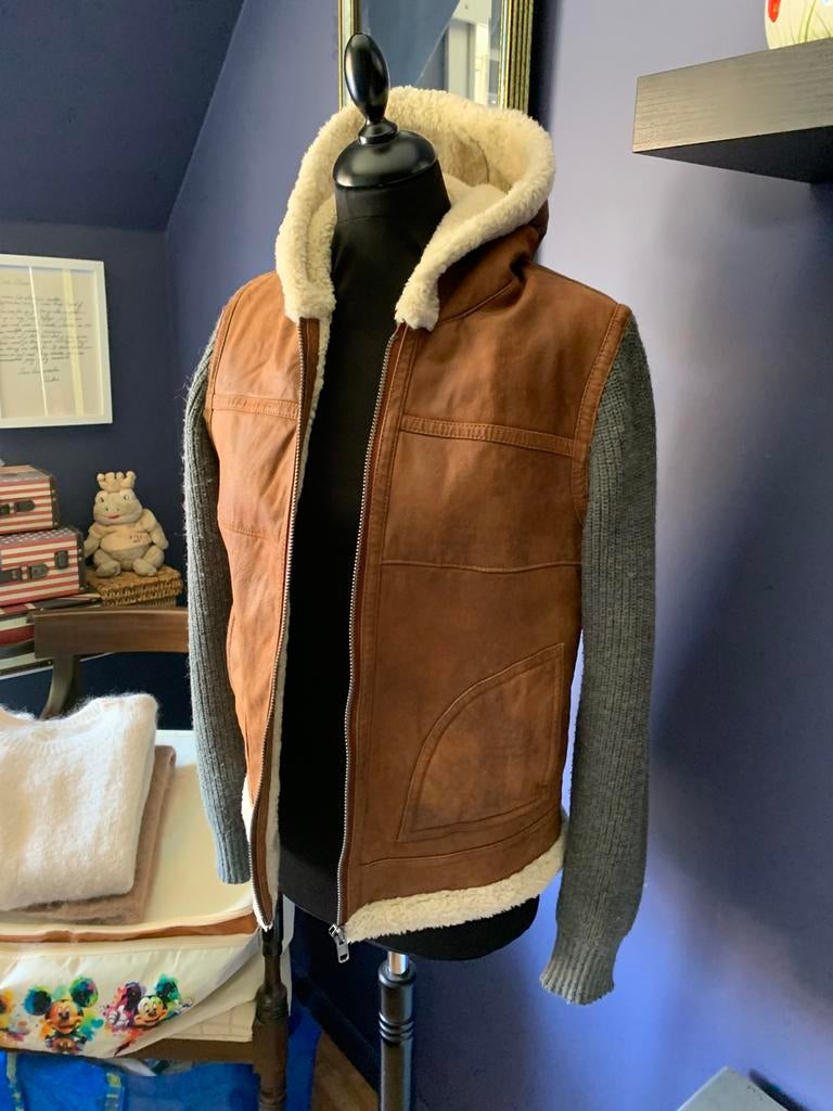 Vintage river woods, Maat 38/40 (M), Bruin, Ophalen of Verzenden, Jasje