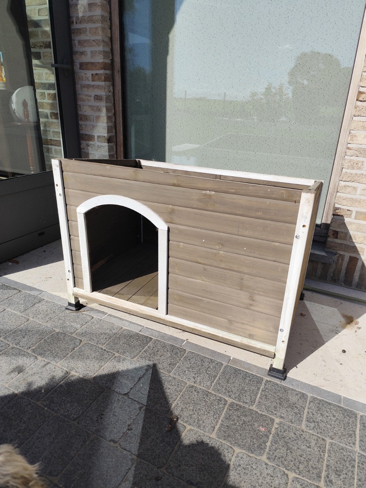 gratis hondenhok zonder dak, Dieren en Toebehoren, Ophalen, Gebruikt, Hondenhok