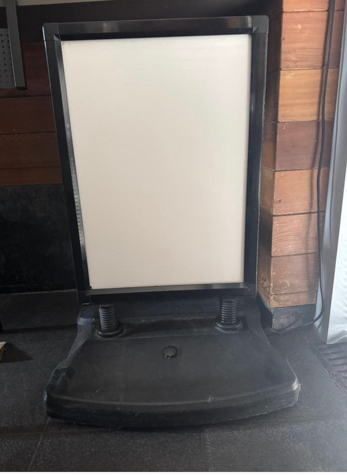 Reclame bord, Verzamelen, Ophalen, Zo goed als nieuw