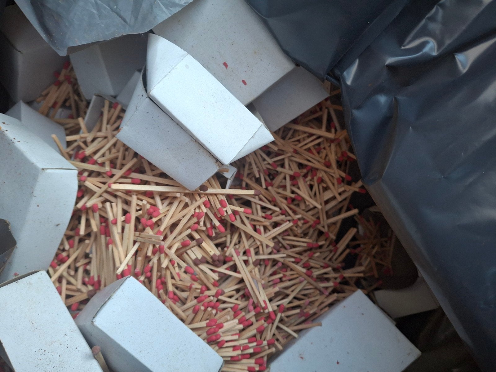Lucifers voor knutselen 3 zakken, Ophalen of Verzenden