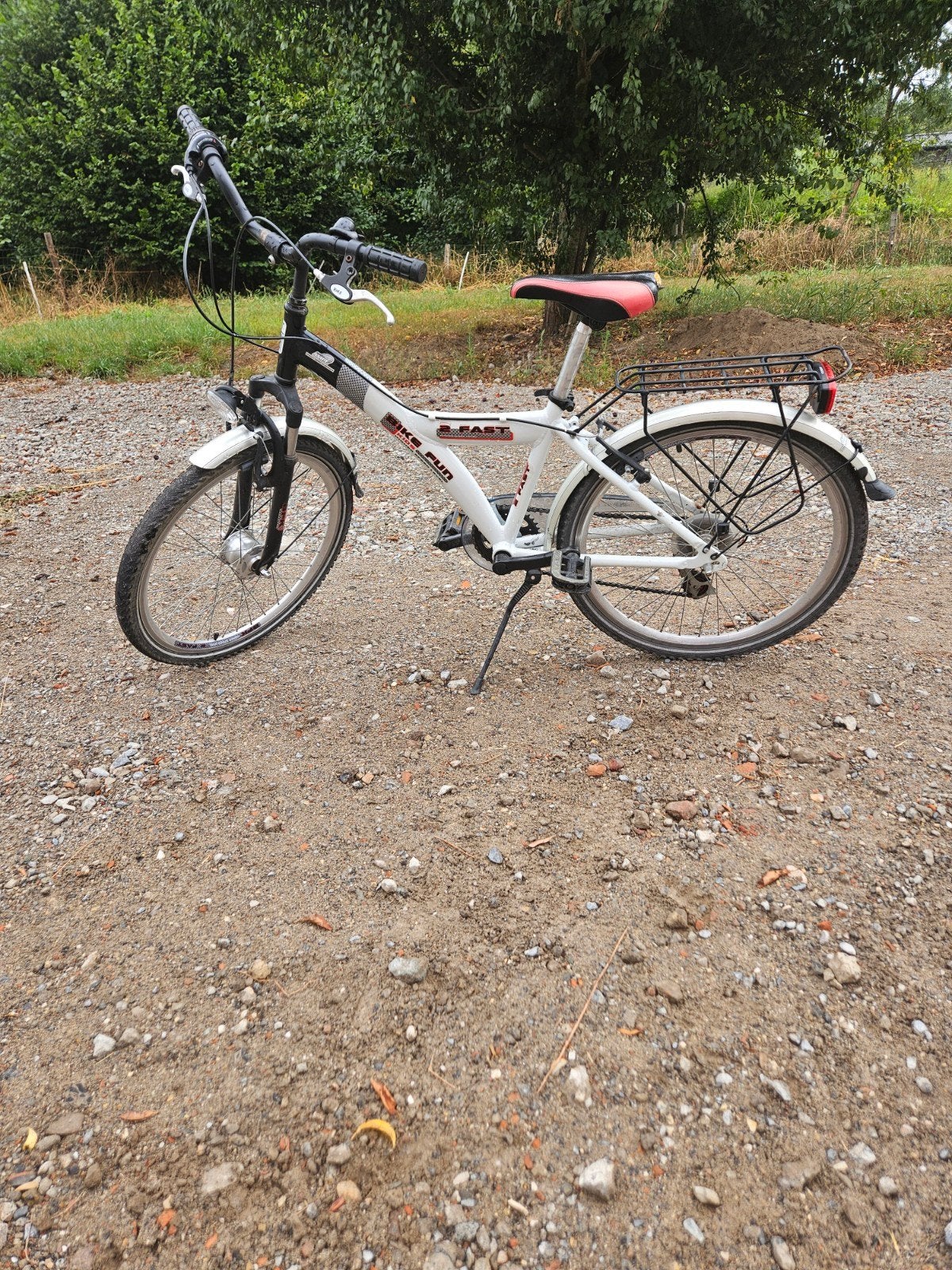 jongensfiets 24 inch, Fietsen en Brommers, Fietsen | Vouwfietsen, Ophalen, Gebruikt, Heren, 20 inch of meer