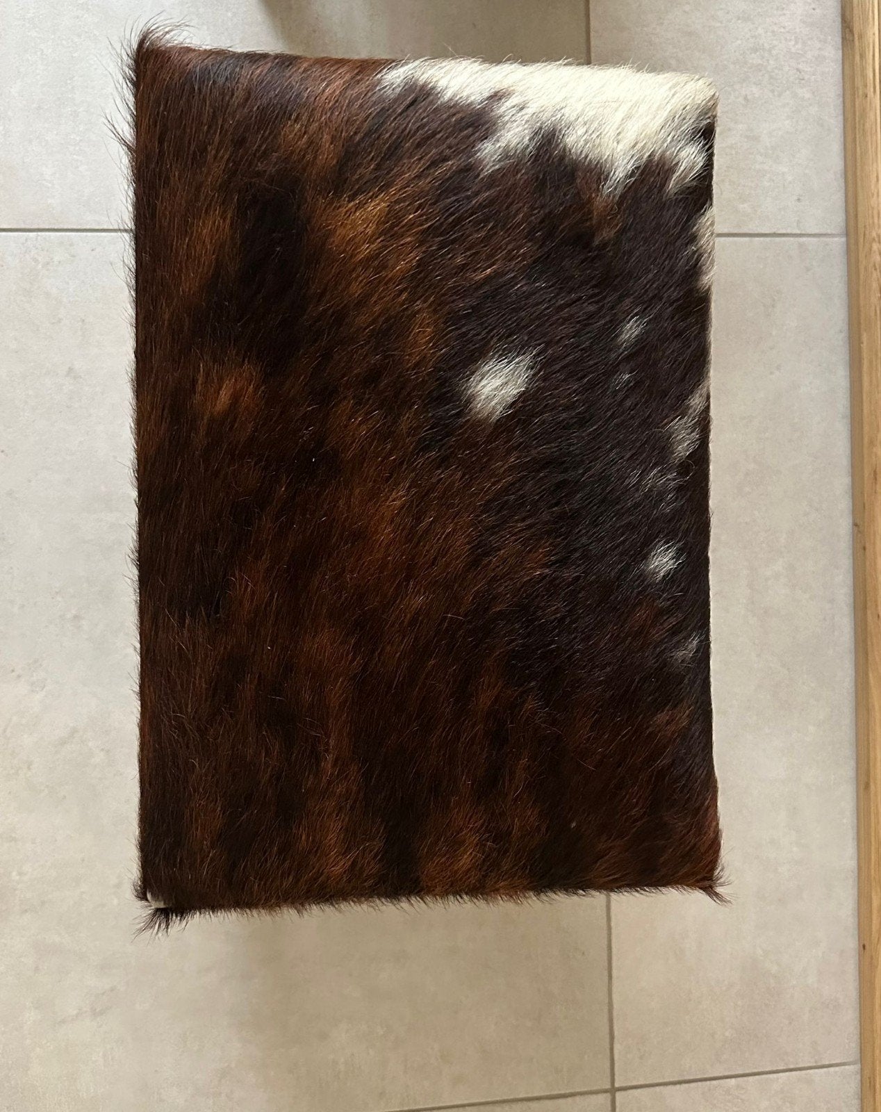 voetenbank, Ophalen of Verzenden, Gebruikt, Rechthoekig, Minder dan 50 cm