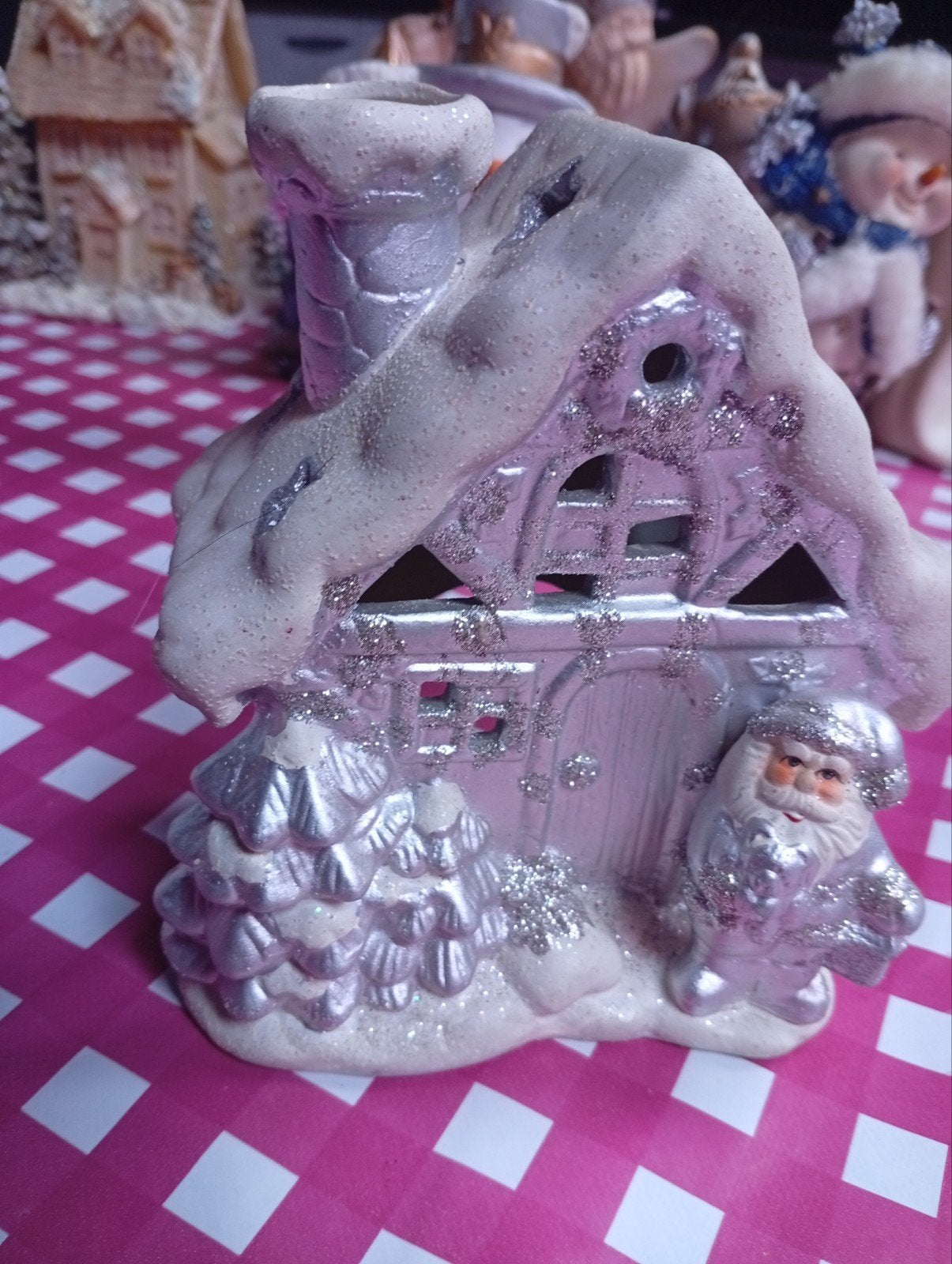 maison de Noël argentée, Divers, Enlèvement ou Envoi