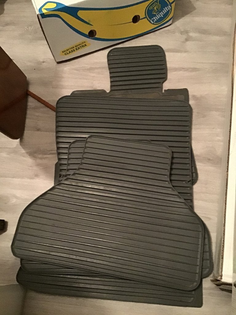 All weather matten bmw x5/x6, Auto diversen, Ophalen, Gebruikt